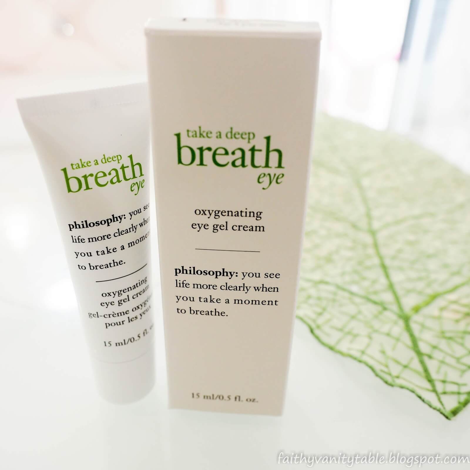 Philosophy,Philosophy Take a Deep Breath Oxygenating Eye Gel Cream,Philosophy Take a Deep Breath,ครีมบำรุงผิวรอบดวงตา,Philosophy ครีมบำรุงผิวรอบดวงตา